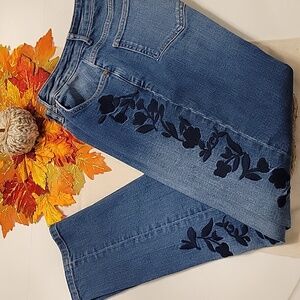 Boden embroidered jeans